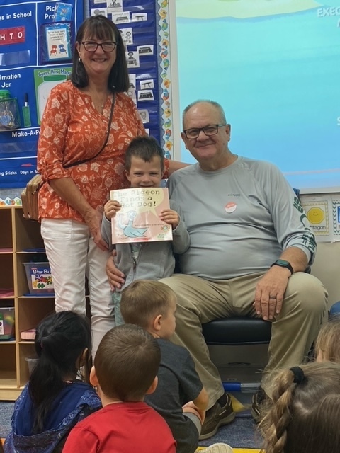 Grandparents Day celebrated in Pre-K at WES.